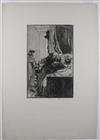 ALBERT BESNARD Group of 6 etchings.